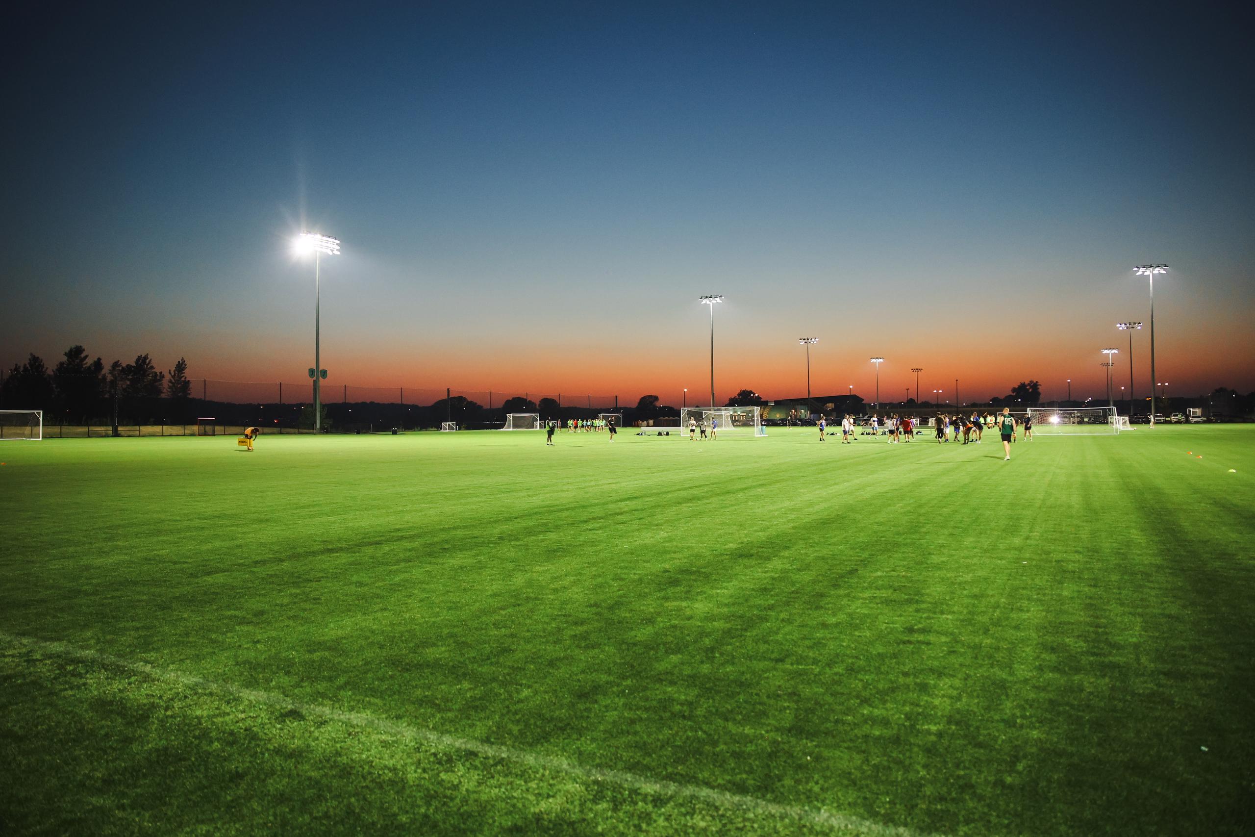 Tournament on premium turf fields.