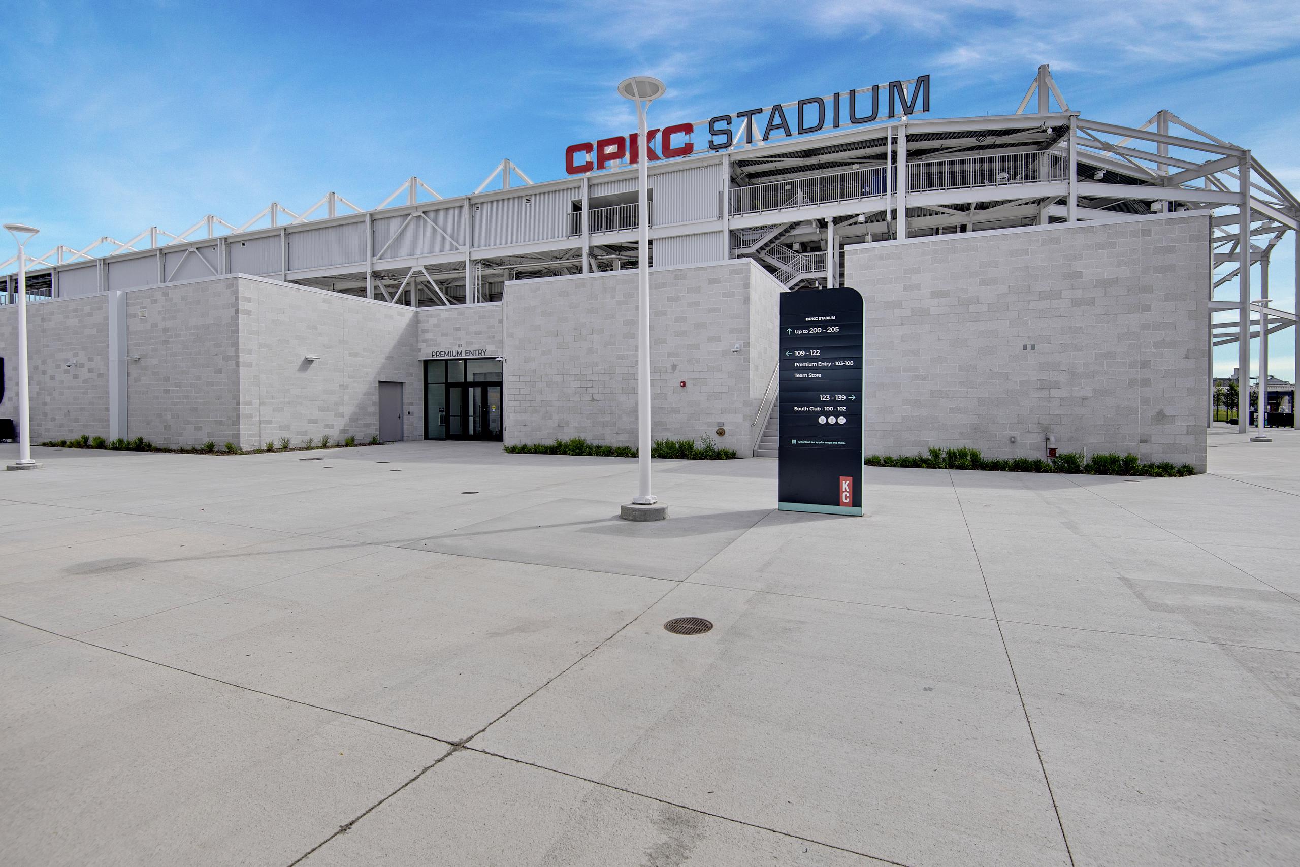 Premium Entrance view at CPKC Stadium