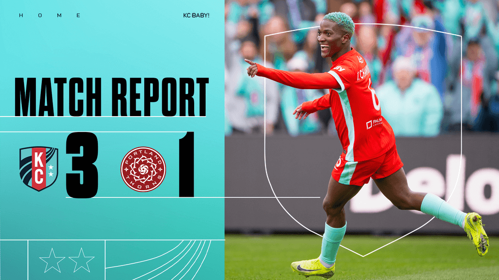 Match Report: Kansas City Current start season on winning foot with 3-1 victory over Portland Thorns Kansas City Current