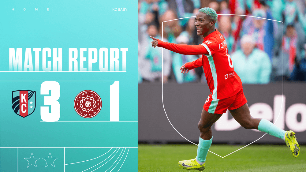 Match Report: Kansas City Current start season on winning foot with 3-1 victory over Portland Thorns Kansas City Current