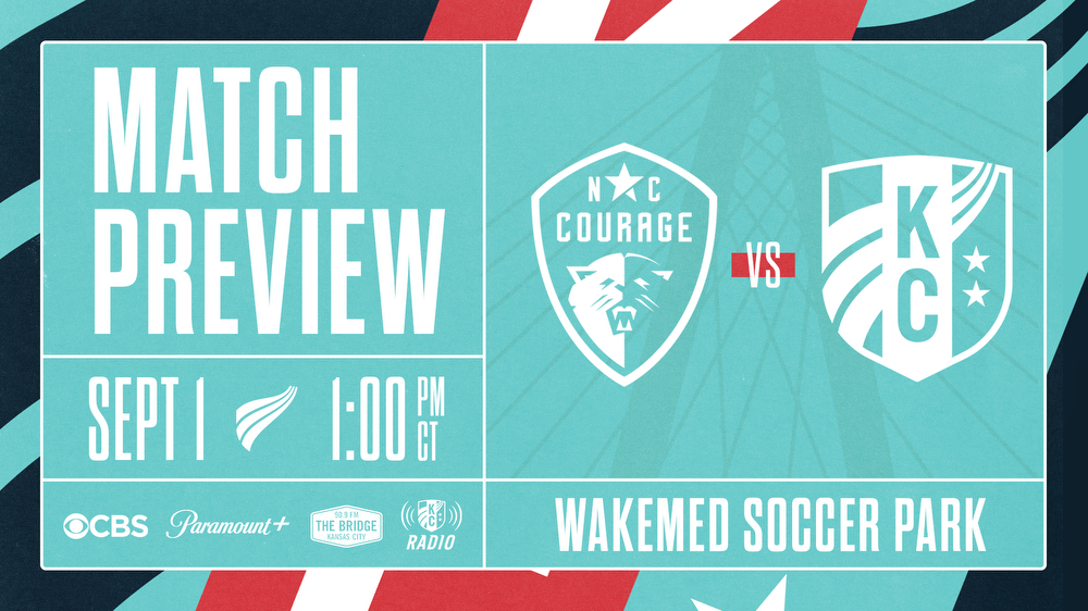 Match Preview: Kansas City Current travel to North Carolina  for clash with Courage Kansas City Current