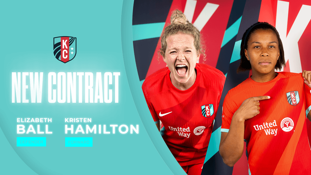 Kansas City Current re-sign forward Kristen Hamilton and defender Elizabeth Ball Kansas City Current