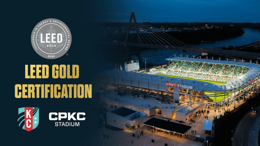 CPKC Stadium Becomes First LEED Gold Certified Stadium in Missouri Kansas City Current