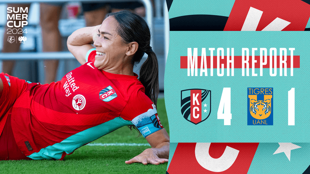 Match Report: Kansas City Current seal semifinal berth in NWSL x Liga MX Femenil Summer Cup with 4-1 win over Tigres UANL Kansas City Current