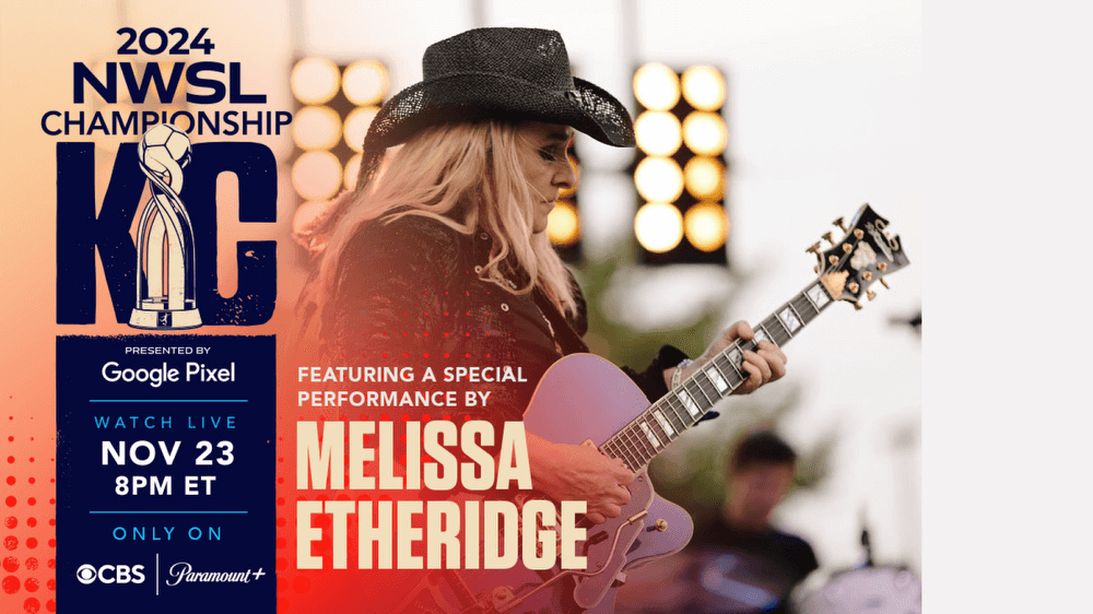 Award winning singer and activist Melissa Etheridge to perform National Anthem at the 2024 NWSL Championship