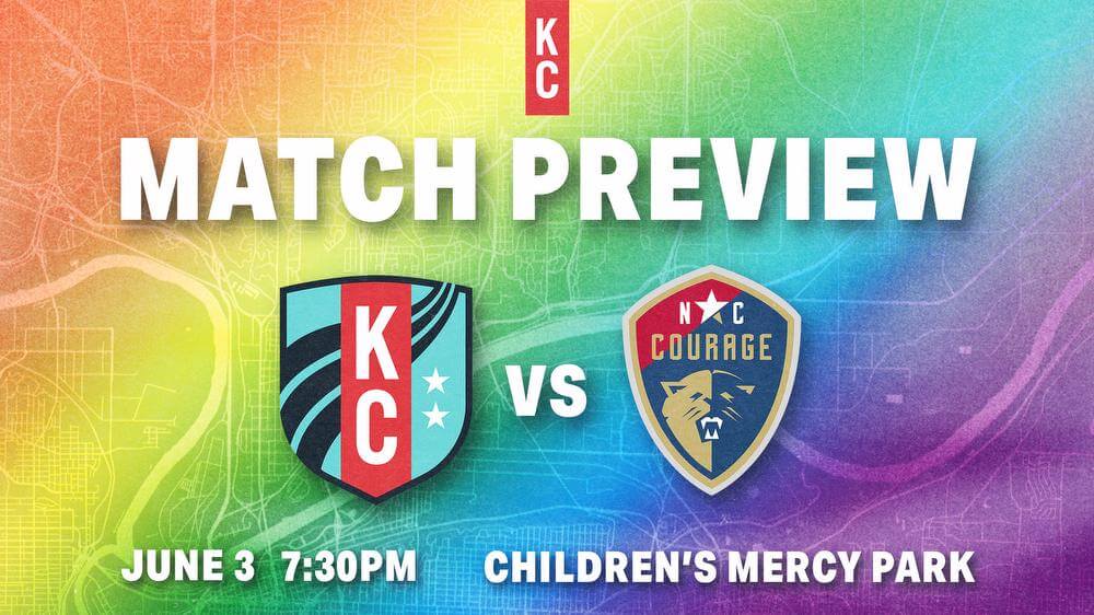 Match Preview: Kansas City Current hosts the North Carolina Courage for Saturday’s Pride Night, presented by Blue Cross and Blue Shield of Kansas City  Kansas City Current